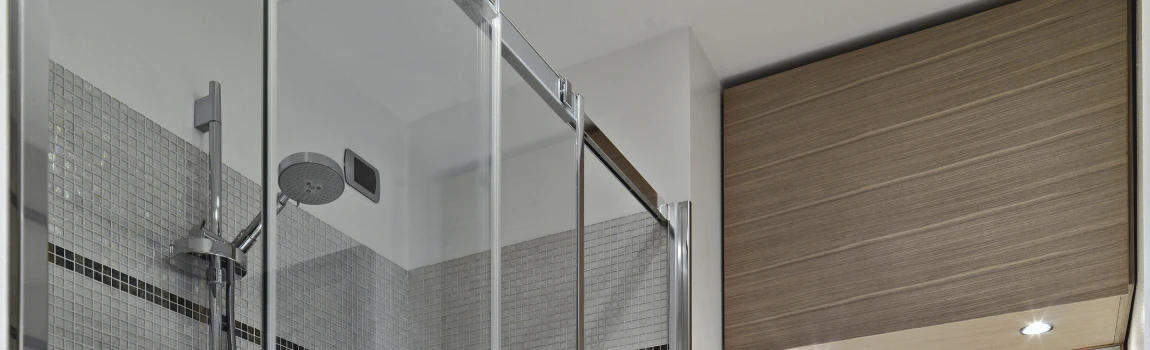 Frosted Glass Shower Doors in Keystone, FL